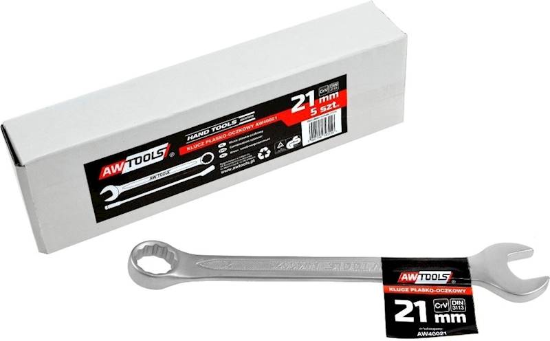 KLUCZ PŁASKO-OCZKOWY 21 mm AW