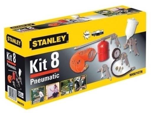 ZESTAW NARZĘDZI PNEUMATYCZNYCH 8 elem. STANLEY