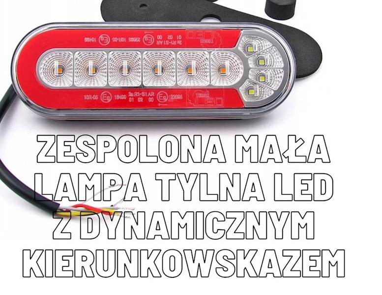 LAMPA TYLNA ZESP (P/L) LED 12V-24V, LED