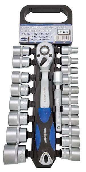 KLUCZE NASADOWE 12 SZT. 1/2"  KPL. GRZECH