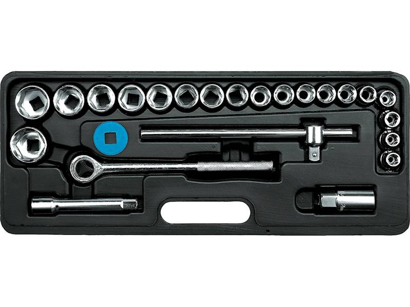 KLUCZE NASADOWE 24 SZT 1/2" KPL.