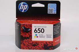 TUSZ ORYGINAŁ HP 650 KOLOR