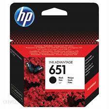 TUSZ ORYGINAŁ HP 651 BLACK