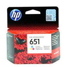 TUSZ ORYGINAŁ HP 651 KOLOR