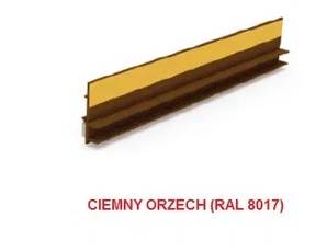 BP12 Listwa przyokienna 9/6 uszcz. c.orzech 3m