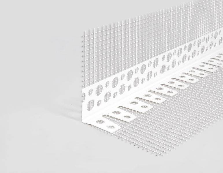 Narożnik PVC do luków z siatka 10x10cm 3m