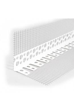 Narożnik PVC do luków z siatka 10x10cm 3m