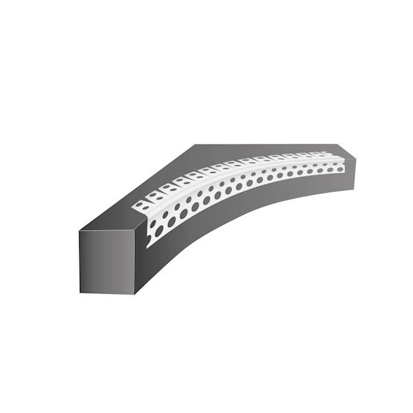 Narożnik PVC do łuków 3m