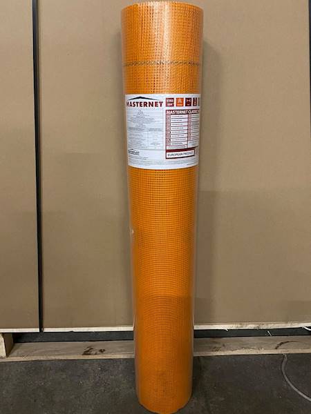 Siatka do dociepleń 1m 145g/m2 H Pomarańczowa