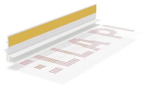 BP13 Listwa przyokienna 6/3 MINI U s.VERTEX 2,5m