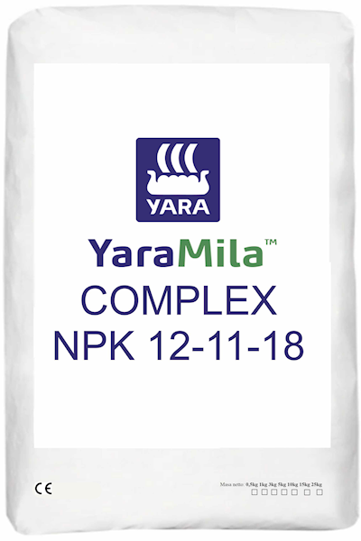Yara Mila Complex NPK 12-11-18+Mikro 10kg