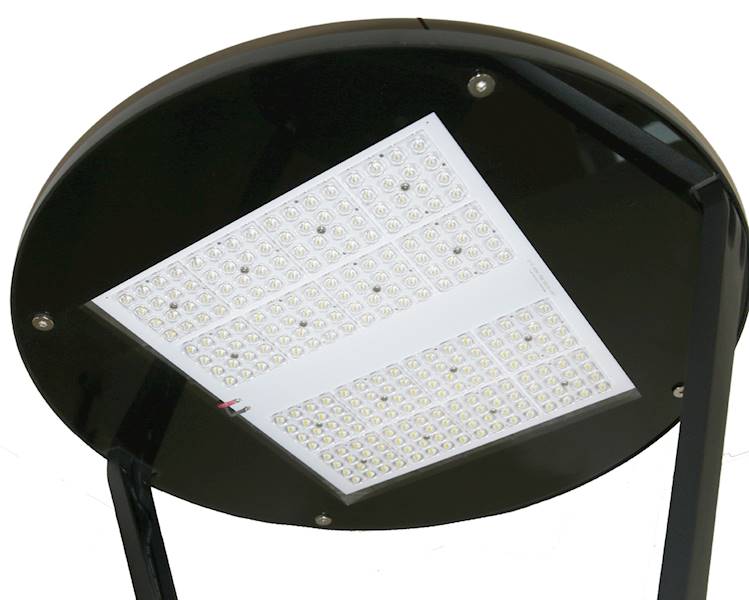 Oprawa parkowa 40W 4000K IK08 IP66 czarna MODERNA