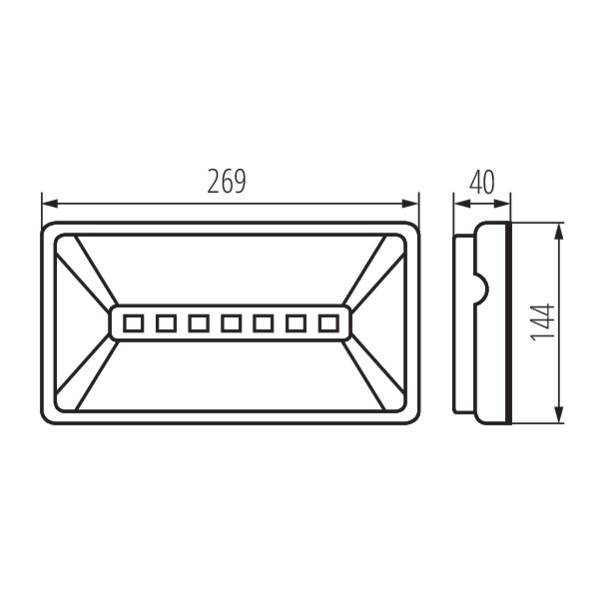 ONTEC S M1180MATW oprawa awaryjna