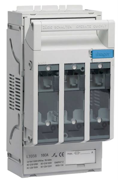 LT rozłącznik bezpiecz. NH00 3P 160A 690VAC