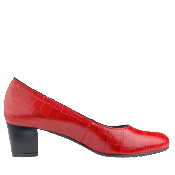 TANEX 2301-4512- W223 CZERWONY CROCO  • Rozm.: 39