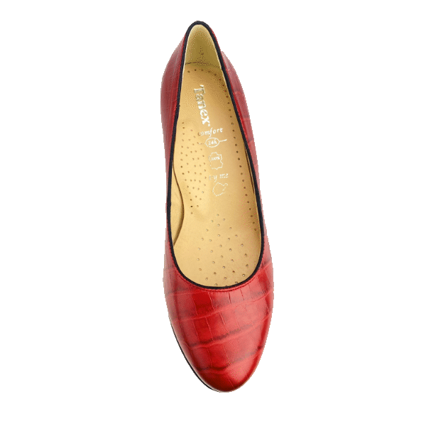 TANEX 2301-4512- W223 CZERWONY CROCO  • Rozm.: 39