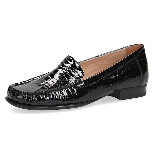 CAPRICE 9-24250-29-065 CZARNY CROCO • Rozm. D.: 40