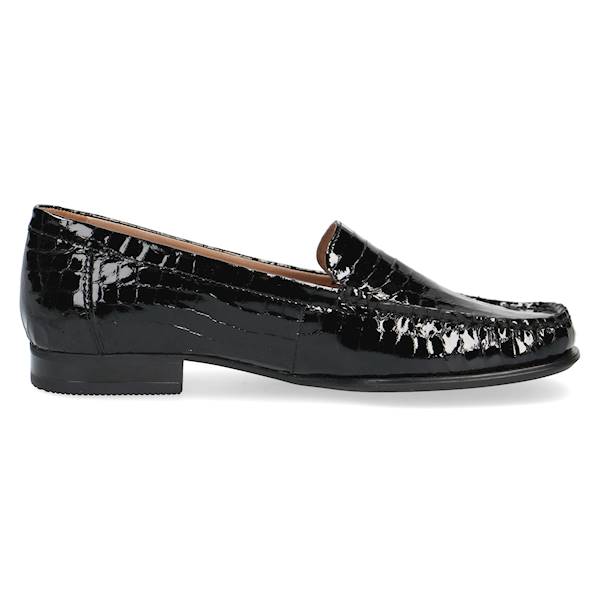 CAPRICE 9-24250-29-065 CZARNY CROCO • Rozm. D.: 40