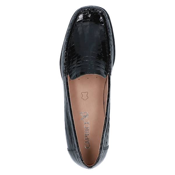 CAPRICE 9-24250-29-065 CZARNY CROCO • Rozm. D.: 40