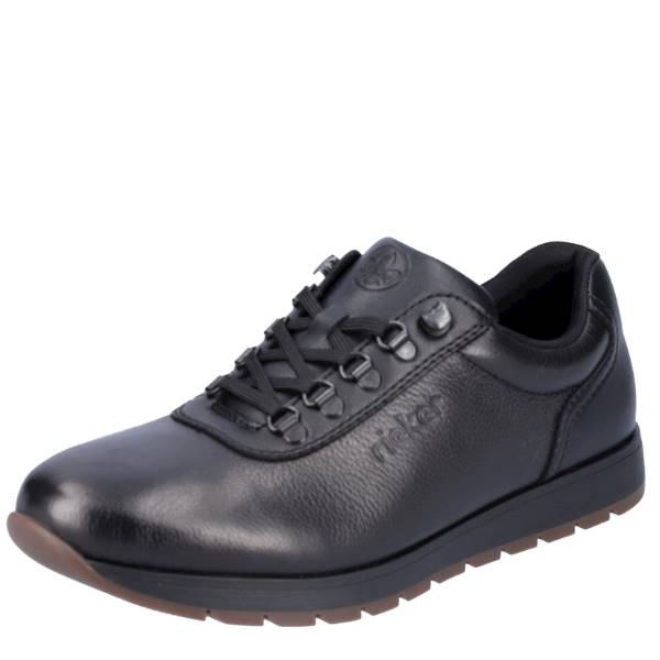 RIEKER 18321-00- CZARNY • Rozm. M.: 40