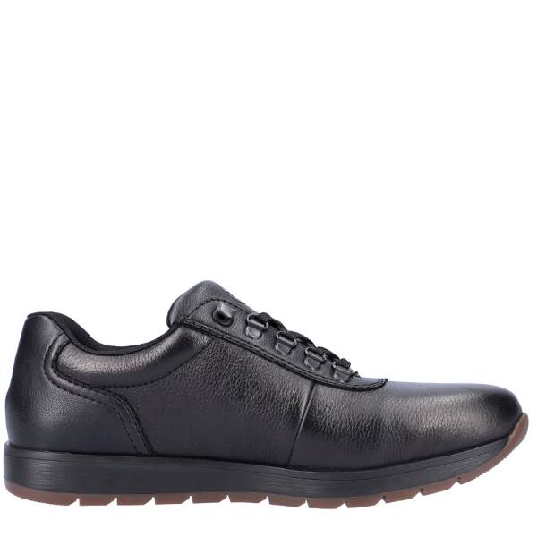 RIEKER 18321-00- CZARNY • Rozm. M.: 40