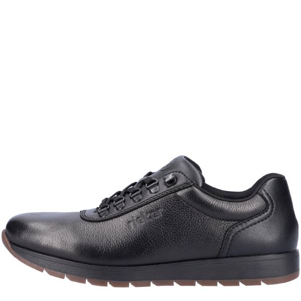 RIEKER 18321-00- CZARNY • Rozm. M.: 40