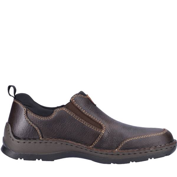 RIEKER 05355-25- BRĄZOWO CZARNY • Rozm. M.: 42
