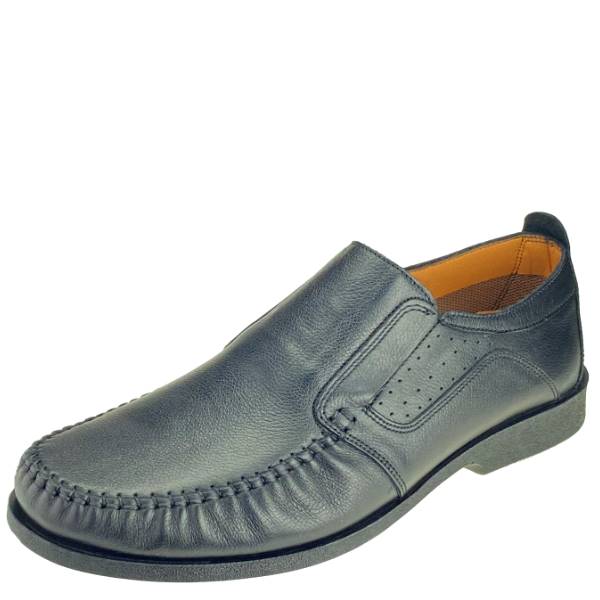 MOKASYNY PAN SAR W21-901-23 CZARNY • Rozm. M.: 43