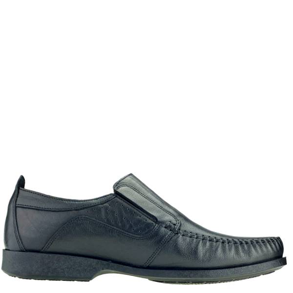 MOKASYNY PAN SAR W21-901-23 CZARNY • Rozm. M.: 43