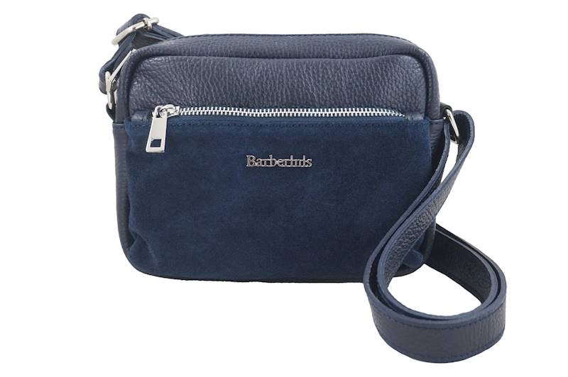 788 LISTONOSZKA SKÓRZANA GRANATOWA