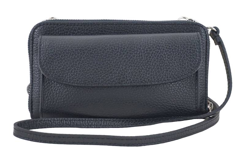 909 ETUI NA TELEFON z PORTFELEM CZARNY