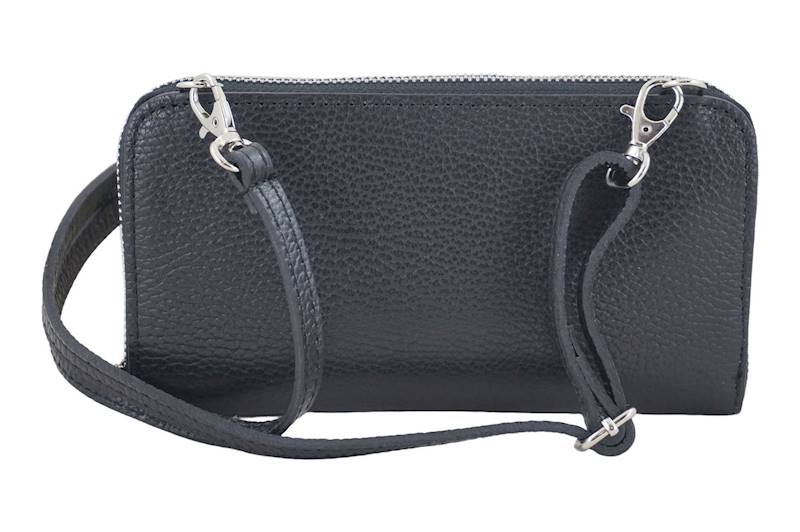 909 ETUI NA TELEFON z PORTFELEM CZARNY