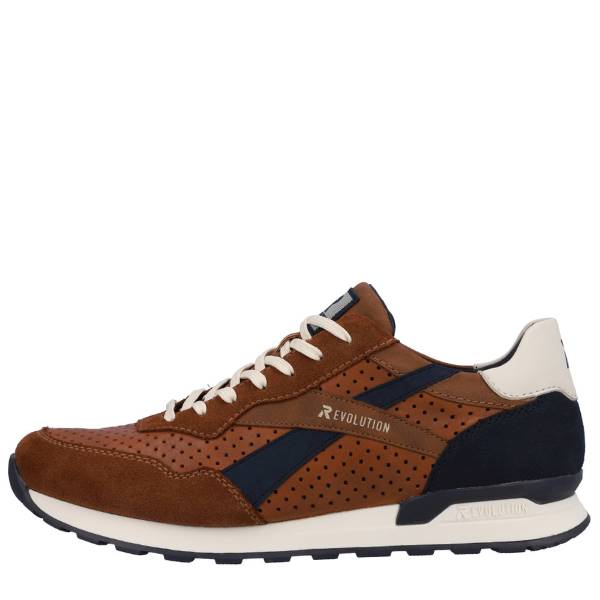 RIEKER U0302-24 RUDO GRANATOWY