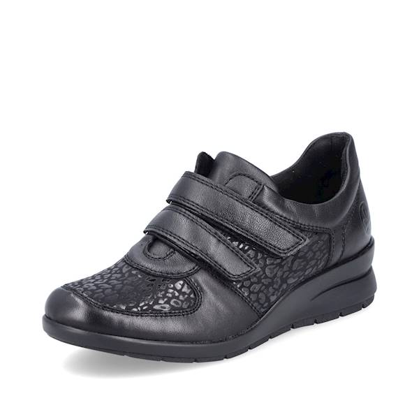 RIEKER L4868-00 CZARNY • Rozm. D.: 41