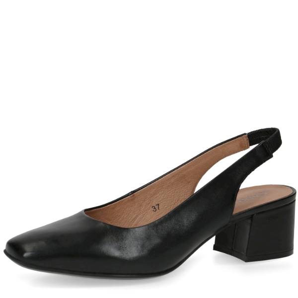 CAPRICE 9-29500-42-022 CZARNY lico • Rozm. D.: 38