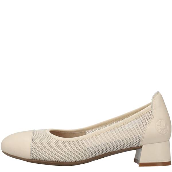 RIEKER 45065-80 KREMOWY • Rozm. D.: 39