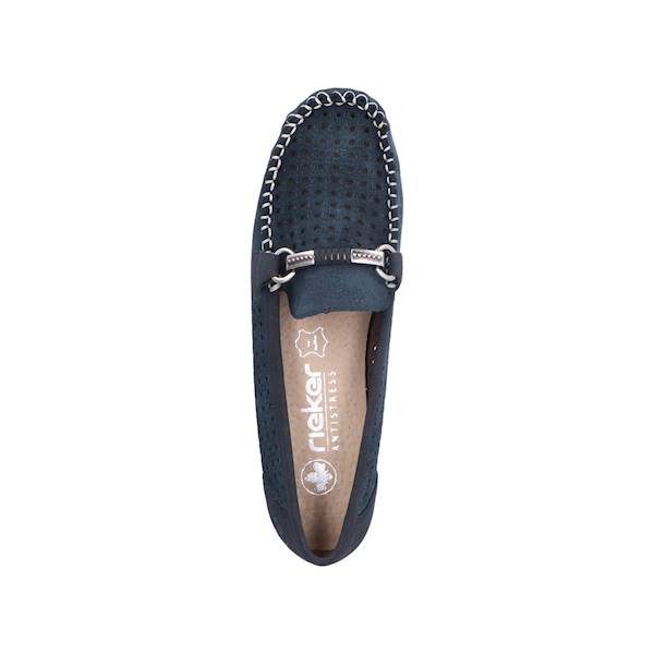 RIEKER 40253-14 GRANATOWY • Rozm. D.: 39
