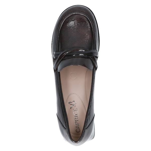 CAPRICE 9-24302-43-546 BORDO LAK • Rozm. D.: 38