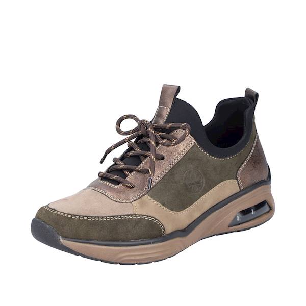 RIEKER M5660-64 FANGO-OLIWKA • Rozm. D.: 38