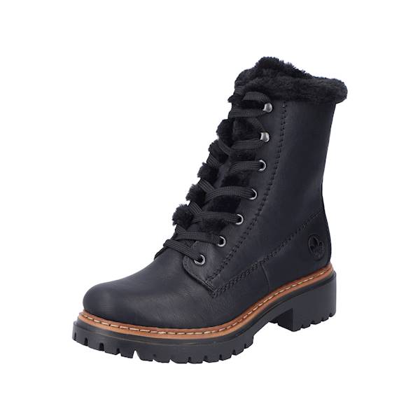RIEKER 72625-00 CZARNY • Rozm. D.: 38