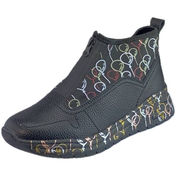 SOKOLSKI SNEAKERSY KEN Z24-349 CZARNY BALONY • Rozm. D.: 37
