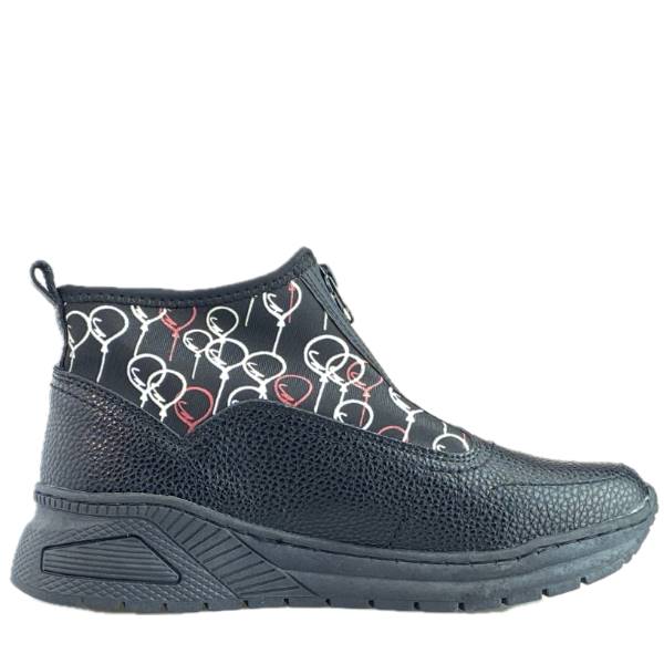 SOKOLSKI SNEAKERSY KEN Z24-349 CZARNY BALONY • Rozm. D.: 37