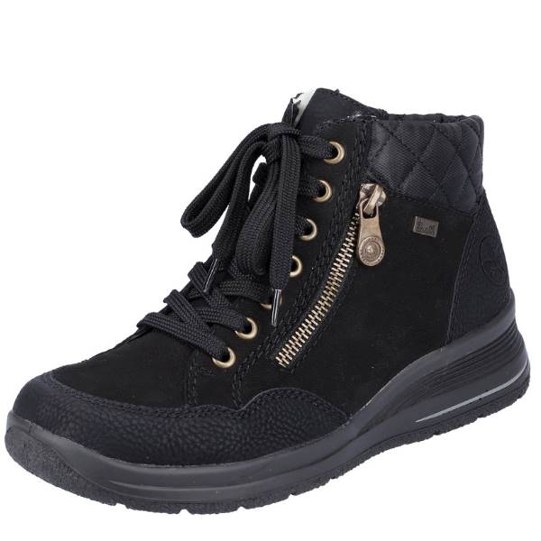 RIEKER L7701-00 CZARNY • Rozm. D.: 39