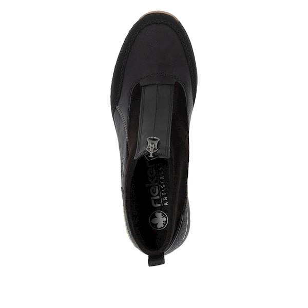 RIEKER N6361-00 CZARNY MIX • Rozm. D.: 37