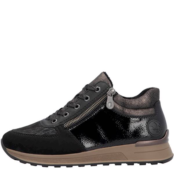 RIEKER N1407-00 CZARNY