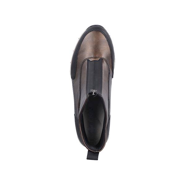 RIEKER N9381-60 czarny ANTIK • Rozm. D.: 38