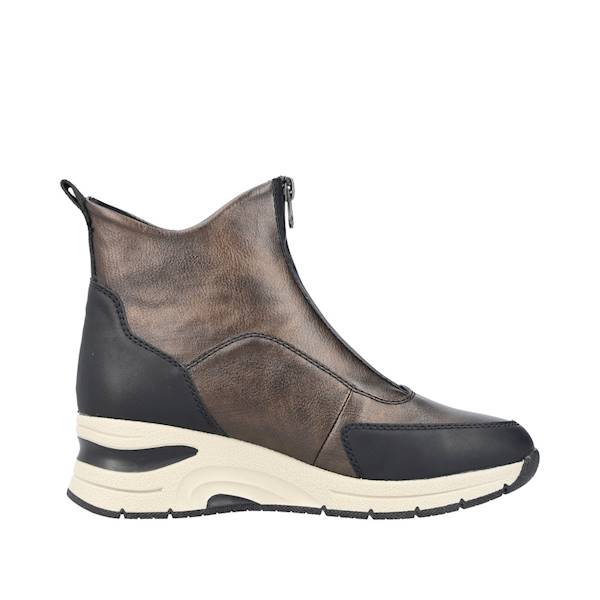 RIEKER N9381-60 czarny ANTIK • Rozm. D.: 38
