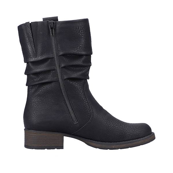 RIEKER Z9583-00 CZARNY • Rozm. D.: 40