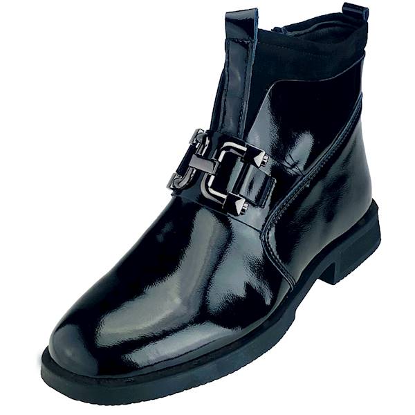 T.SOKOLSKI BOTEK GS Z23-93 CZARNY LAKIER • Rozm. D.: 41