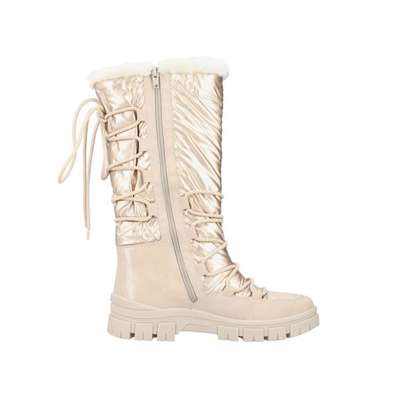 RIEKER Z1083-62 BEŻ/ZŁOTY • Rozm. D.: 39